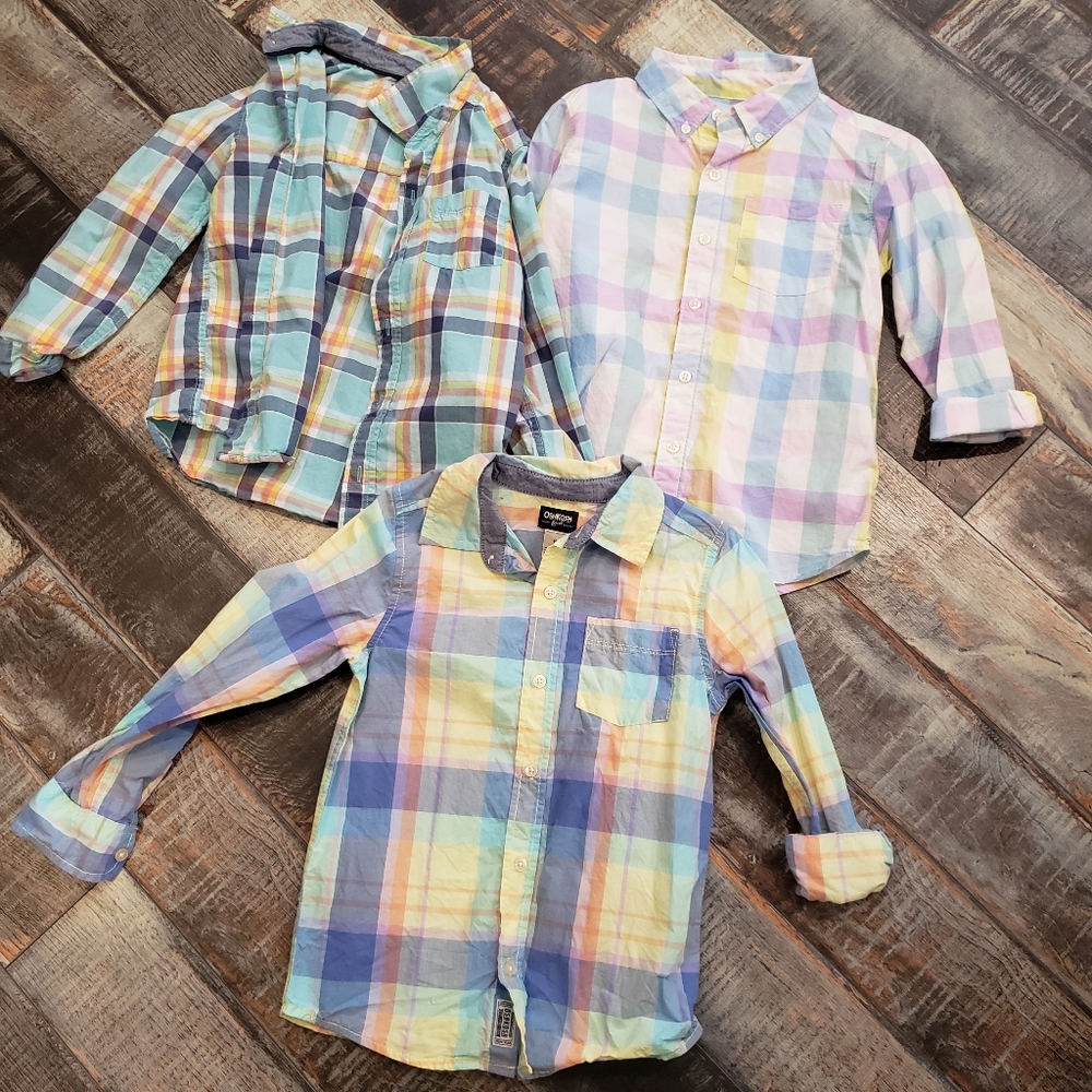 Boys osh kosh plaid